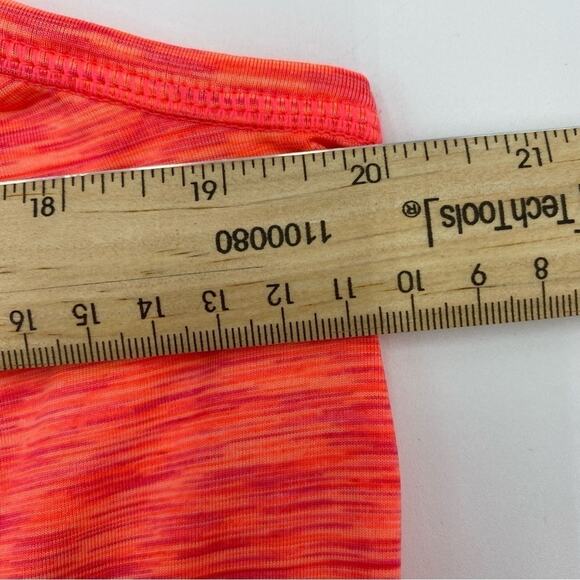 Tangerine Tank Top Women's XXL Variegated Orange Long Active Running Athleisure - Picture 2 of 9